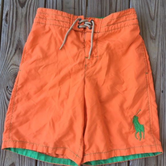 ralph lauren boys swim shorts